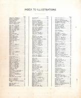 Index to Illustrations, Harrison County 1917